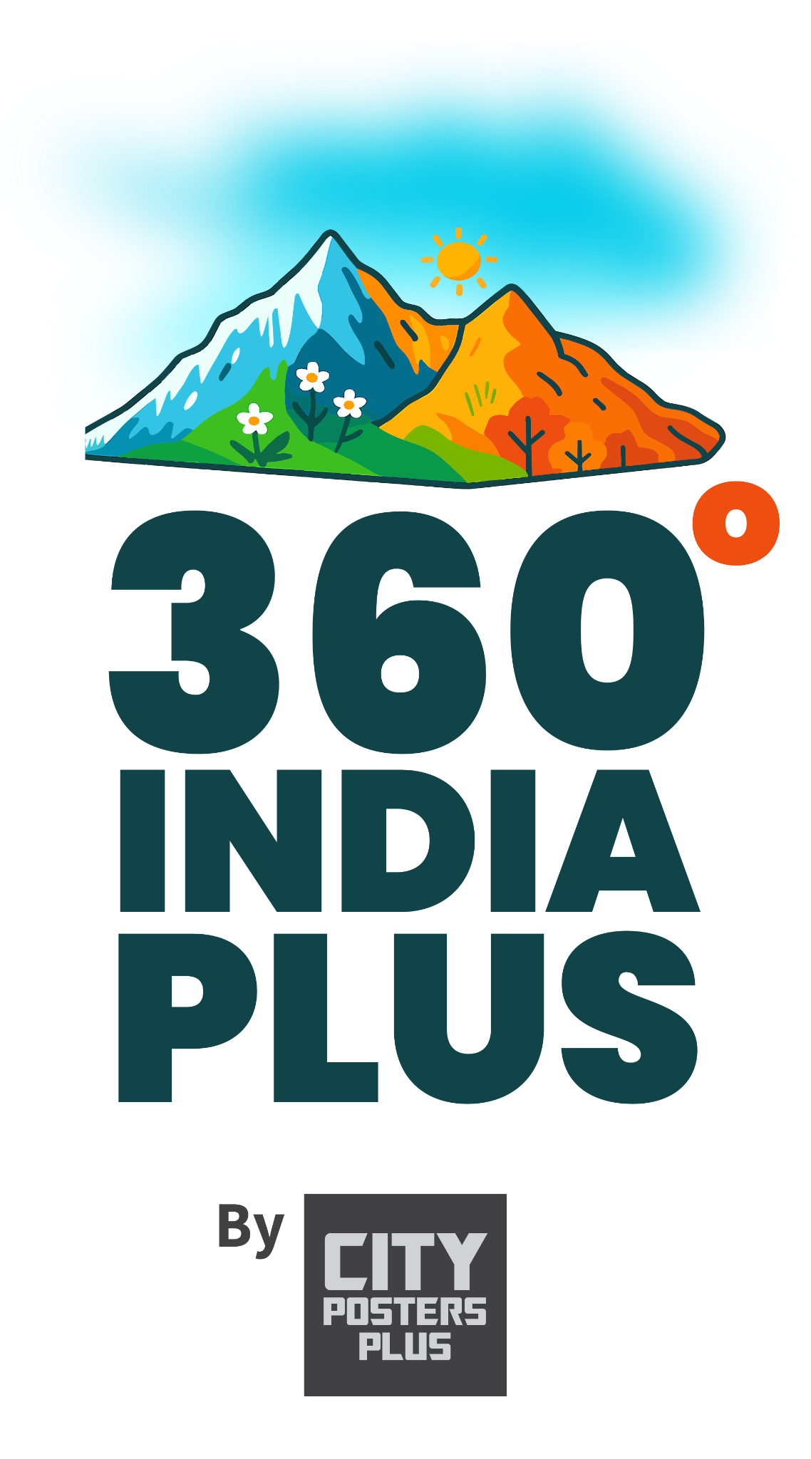 360 India Plus by City Posters Plus